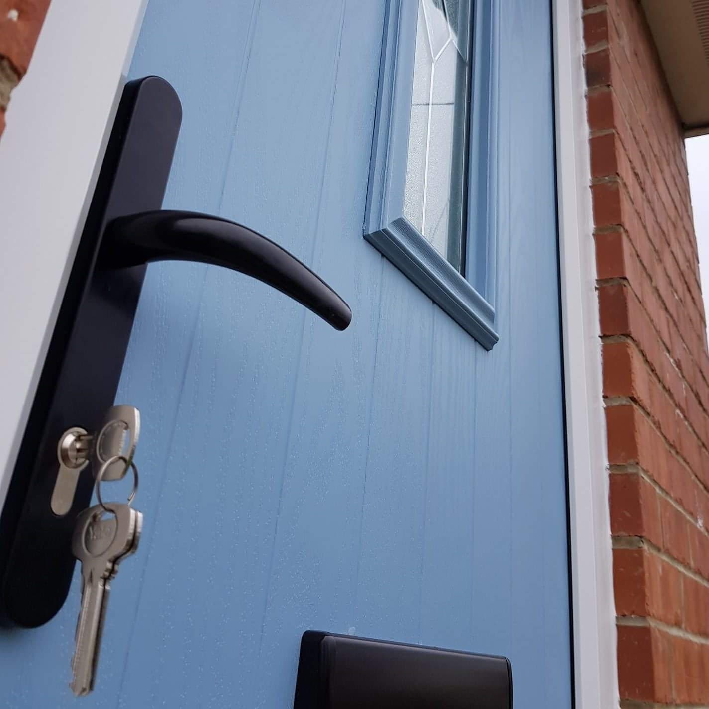 Black Is The New Black When It Comes To Front Door Handles And Escutcheon