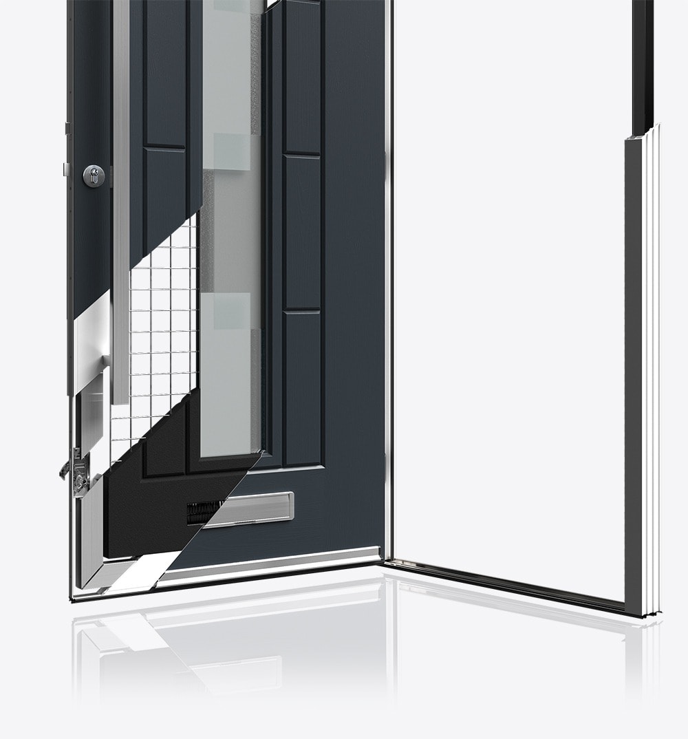 Inside a Rockdoor composite door